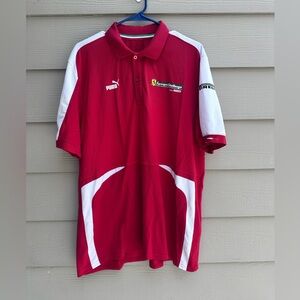 Puma Scuderia Ferrari Fanwear Classic Polo Rosso Corsa Red Mens XXL C15